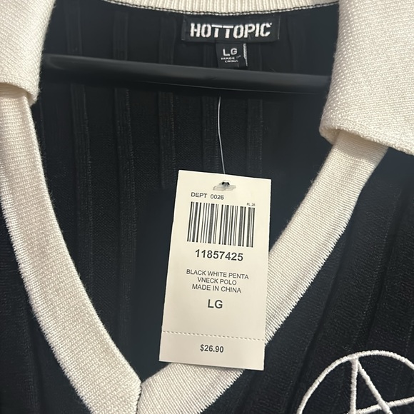 Wednesday Inspired Collared Sweater - Picture 2 of 4